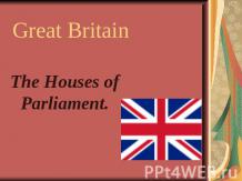 Great Britain The Houses of Parliament