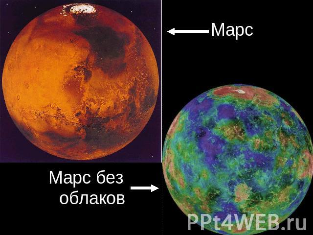 Марс Марс без облаков