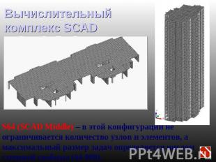 Вычислительный комплекс SCAD S64 (SCAD Middle) – в этой конфигурации не ограничи