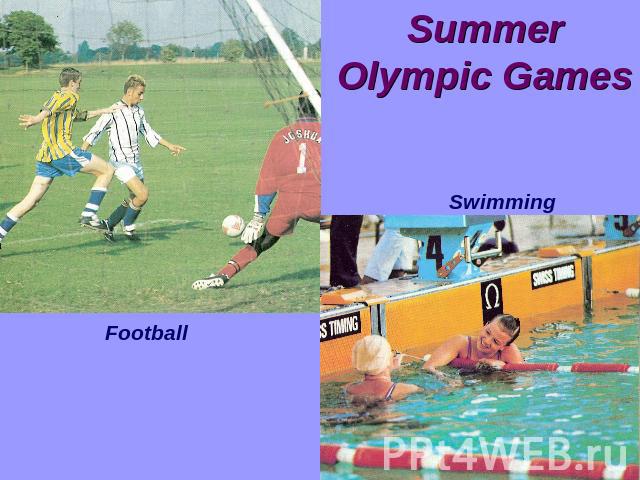 Summer Olympic GamesFootball