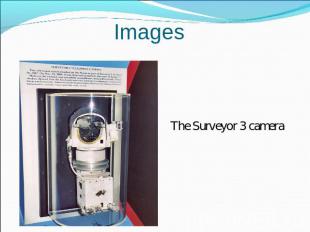 Images The Surveyor 3 camera