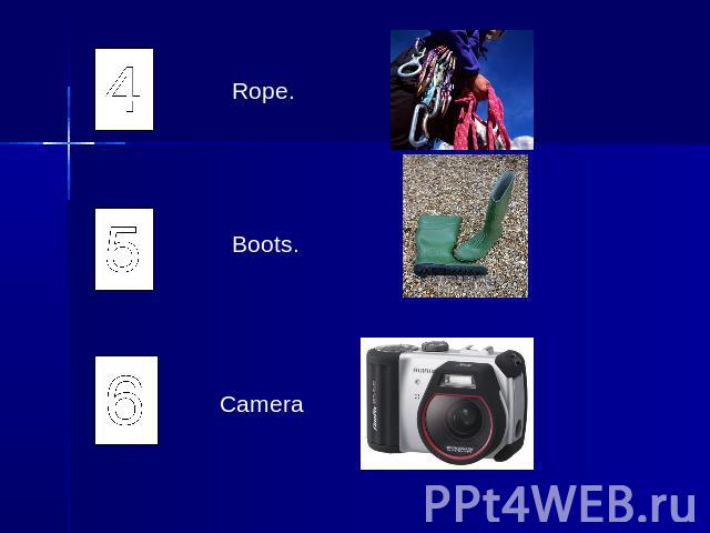 Rope.BootsCamera