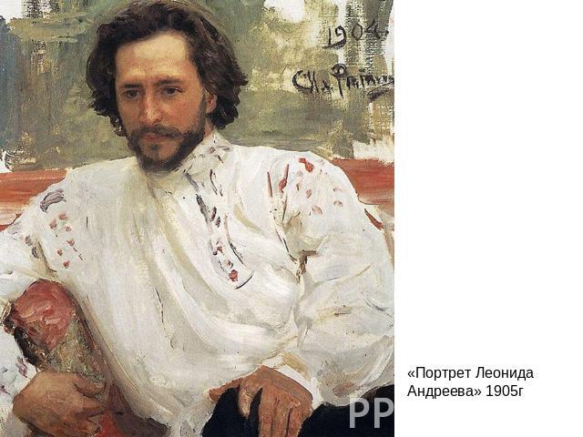 «Портрет Леонида Андреева» 1905г