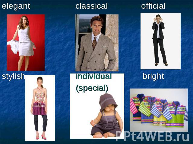 elegant classical officialstylish individual bright (special)