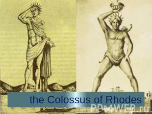 the Colossus of Rhodes