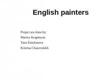 English painters