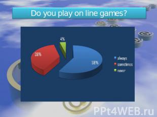 Do you play on line games?