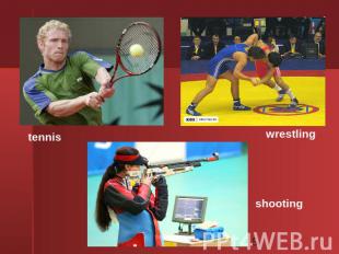 tennis wrestling shooting