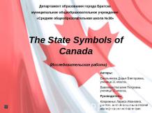 The State Symbols of Canada