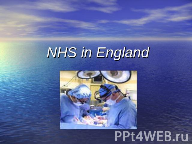 NHS in England