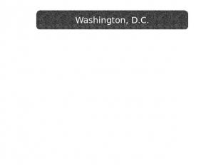 Washington, the capital of the United States is situated on the banks of the Pot