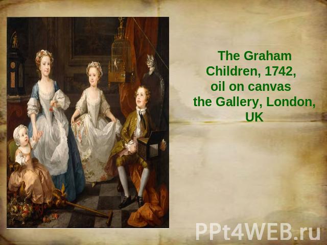 The Graham Children, 1742, oil on canvas the Gallery, London, UK
