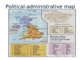 Political-administrative map