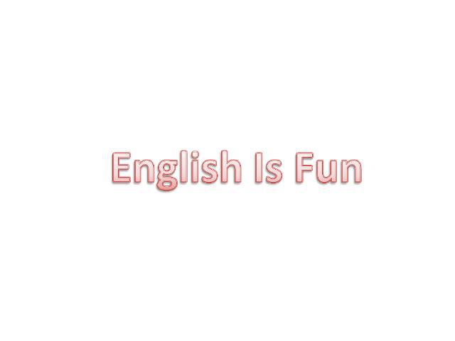 English is fun