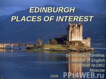 EDINBURGH PLACES OF INTEREST