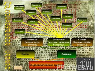 Ильменские словене Северяне Кривичи Радимичи Тиверцы Дряговичи Вятичи Древляне П