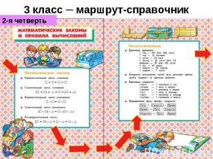 3 класс ─ маршрут-справочник 2-я четверть