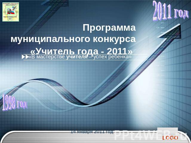 Программа муниципального конкурса «Учитель года - 2011»