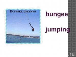 bungee jumping