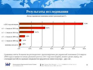«Когда украинская экономика начнет реальный рост?» Сравнивая ответы большинства