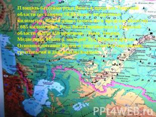 Площадь бассейна реки Волга в пределах Тверской области составляет 59,65 тысяч к