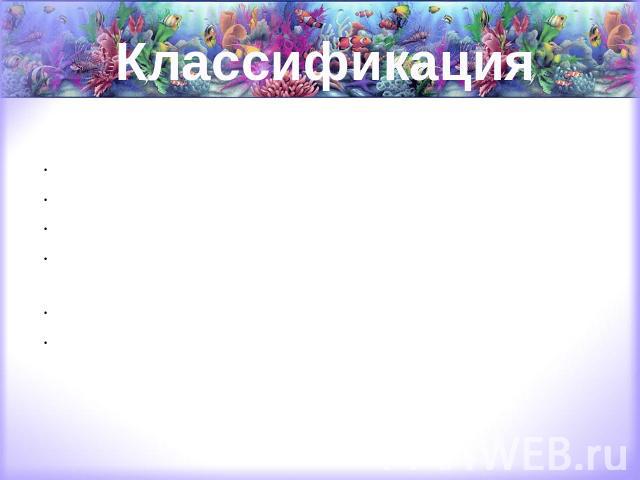 Классификация Подтип ракообразных делится на шесть классов: Жаброногие (Branchiopoda) Цефалокариды (Cephalocarida) Высшие раки (Malacostraca) Челюстеногие (Maxillopoda) — включает усоногих (морской жёлудь и др.) Ракушковые (Ostracoda) Ремипедии (Rem…