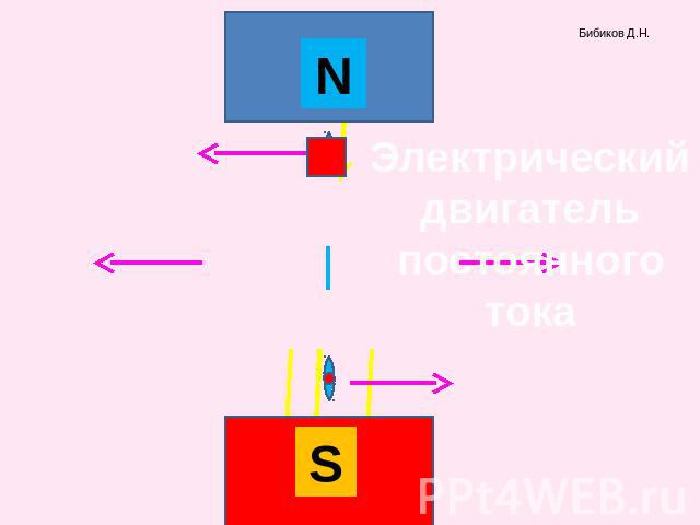 Электрический двигатель постоянного тока