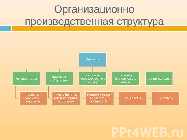 Организационно-производственная структура