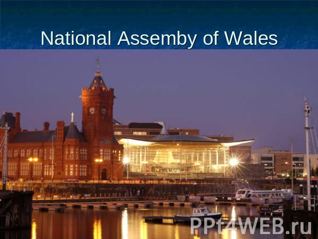 National Assemby of Wales