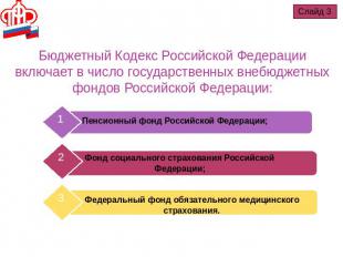 Бюджетный Кодекс Российской Федерации включает в число государственных внебюджет