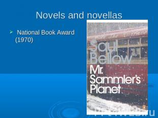 Novels and novellas National Book Award (1970)