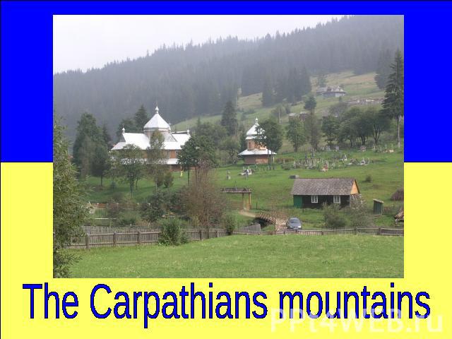 The Carpathians mountains