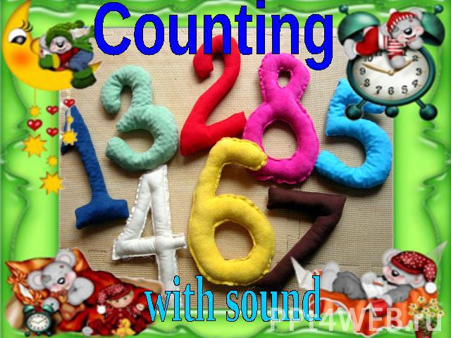 Counting with sound