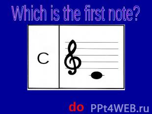 Which is the first note? do