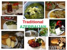 Traditional Azerbaijian Cuisine