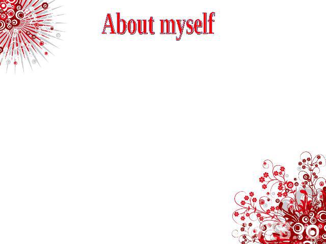 About myself