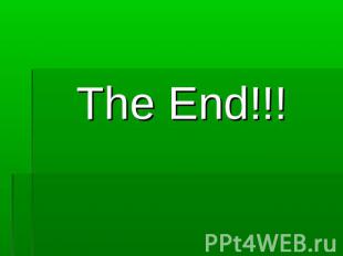 The End!!!