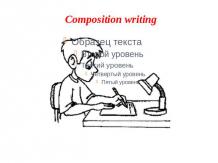 Composition writing