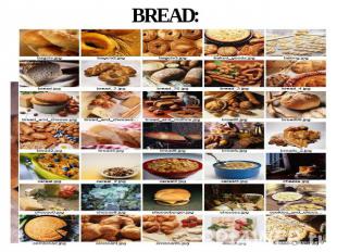 BREAD: Spend one minute writing down all of the different words you associate wi