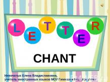 Letterfun Chant