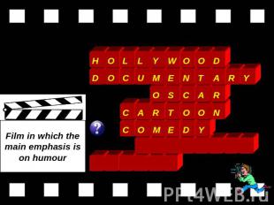 Film in which the main emphasis is on humour