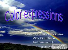 Color expressions