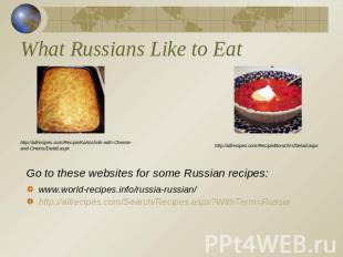 What Russians Like to Eat http://allrecipes.com/Recipe/Kartoshnik-with-Cheese-an