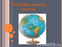 The English-speaking countries
