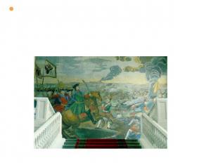 1754 - создание мозаичного портрета Петра Первого в Эрмитаже и др. Возрождение в