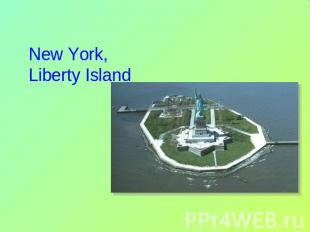 New York,Liberty Island