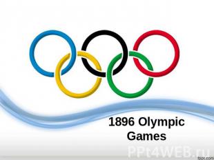 1896 Olympic Games
