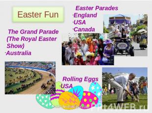 Easter Fun Easter Parades England USA Canada The Grand Parade (The Royal Easter