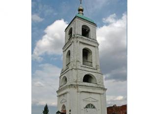 Троицкая церковь в Карачарово (ныне район Мурома). В ней хранится частица мощей