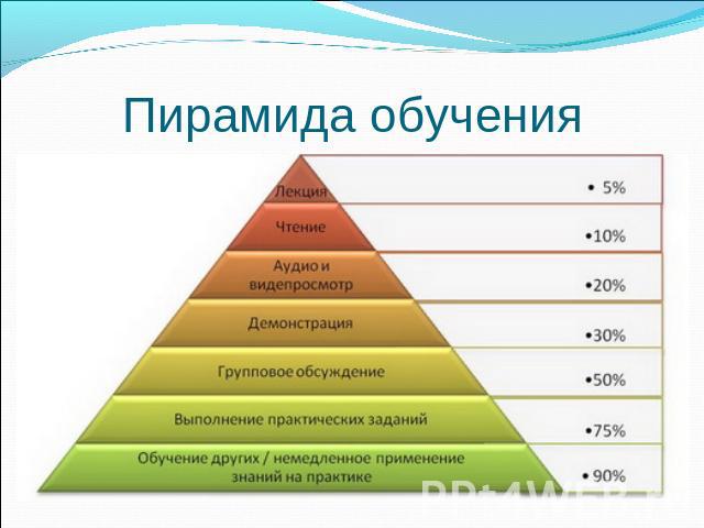 Пирамида обучения